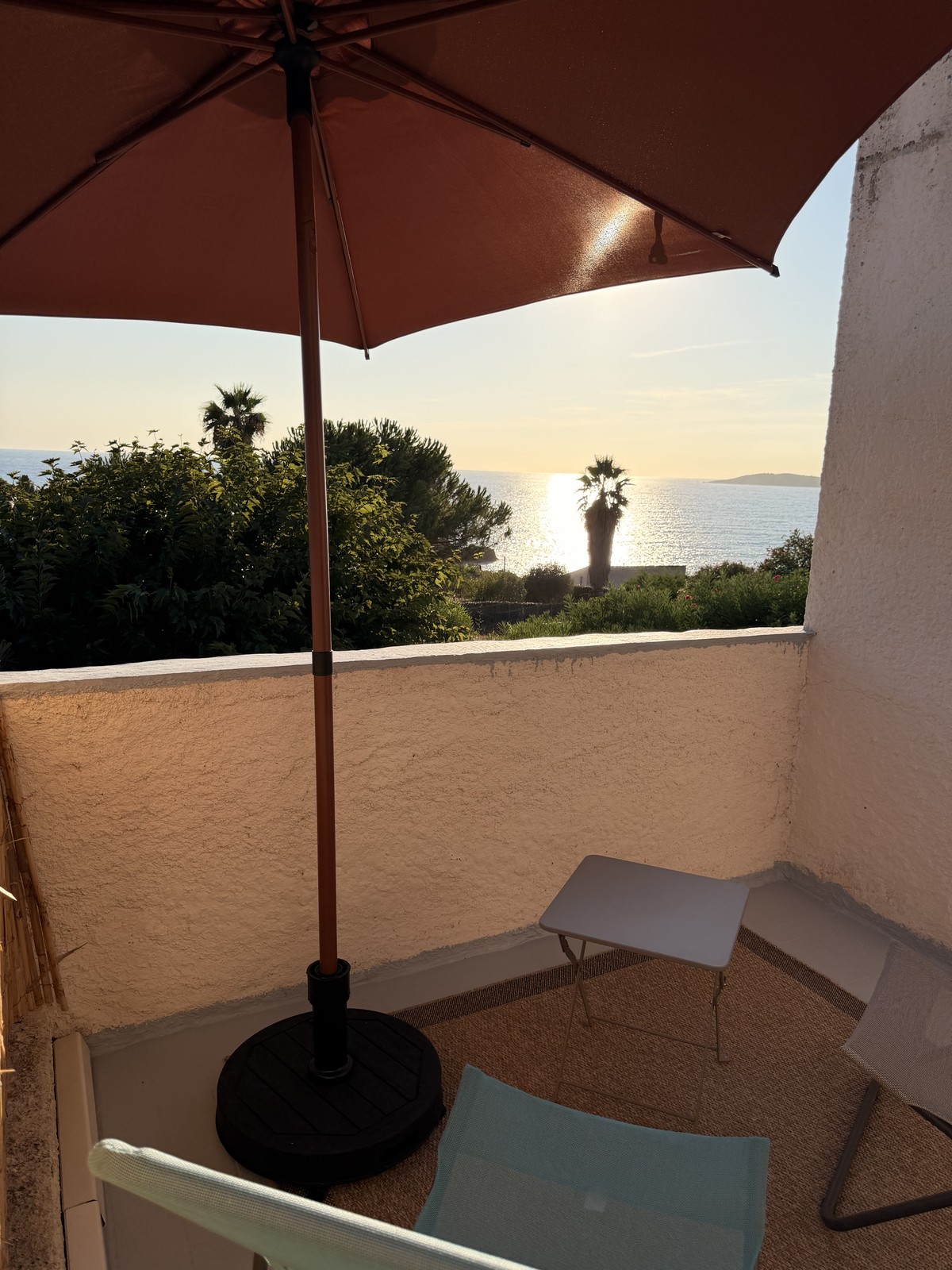 Terrasse de l'étage