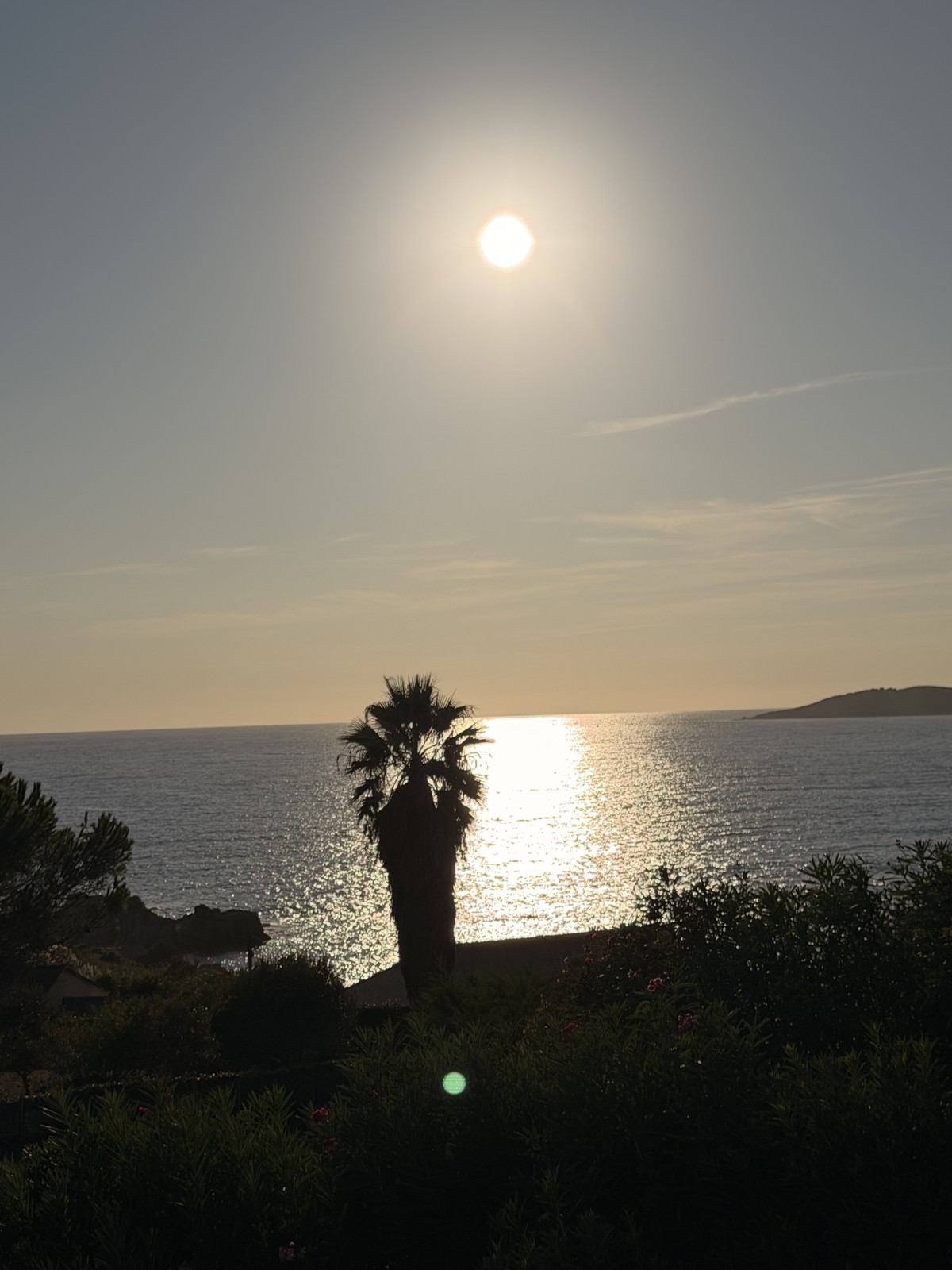 Coucher de soleil sur le golfe