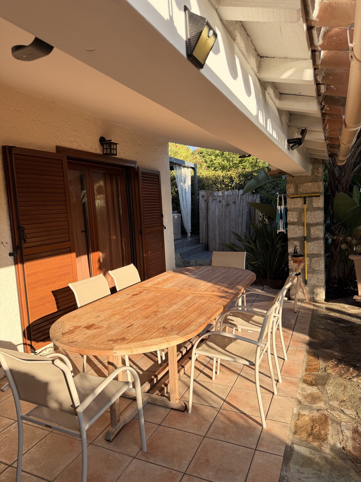 Terrasse du bas